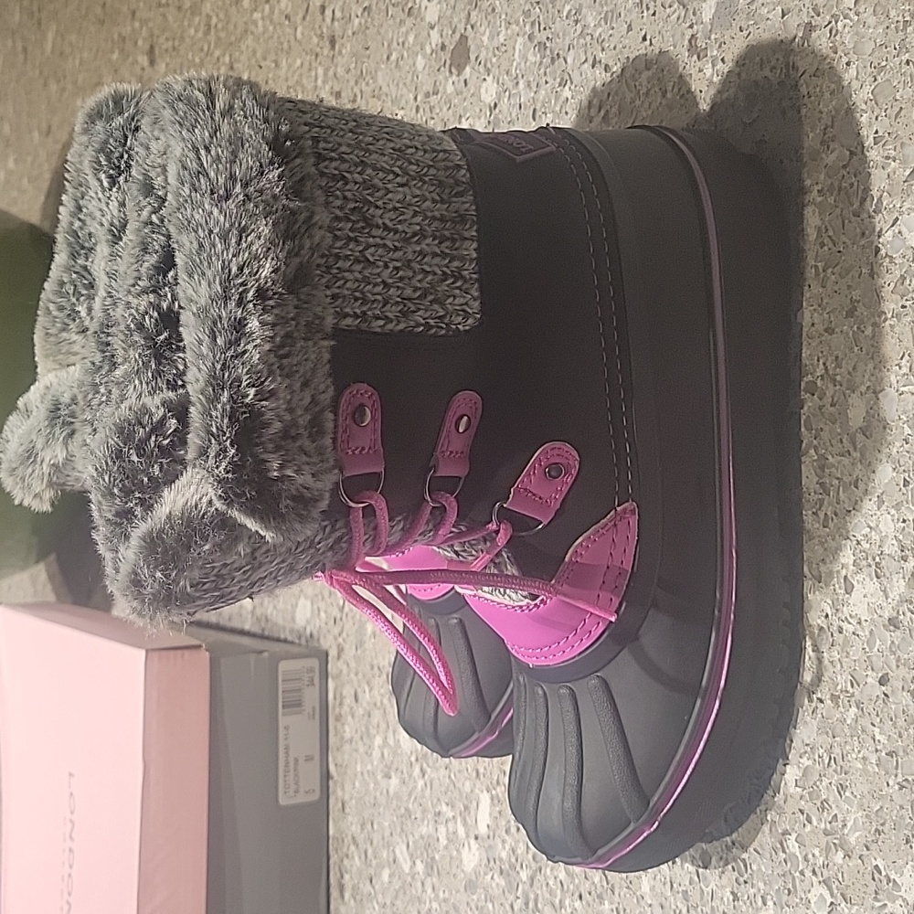 Like new! London Fog winter/rain boots size 5M - Picture 4 of 7
